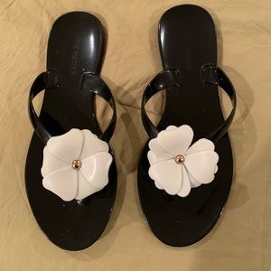 Steve Madden Flower Flip Flops
